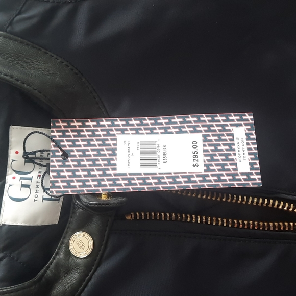 Gigi Hadid for Tommy Hilfiger  fitted Crop jacket navy - Picture 9 of 9